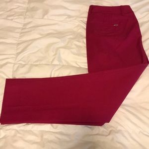 Hot pink dress pants
